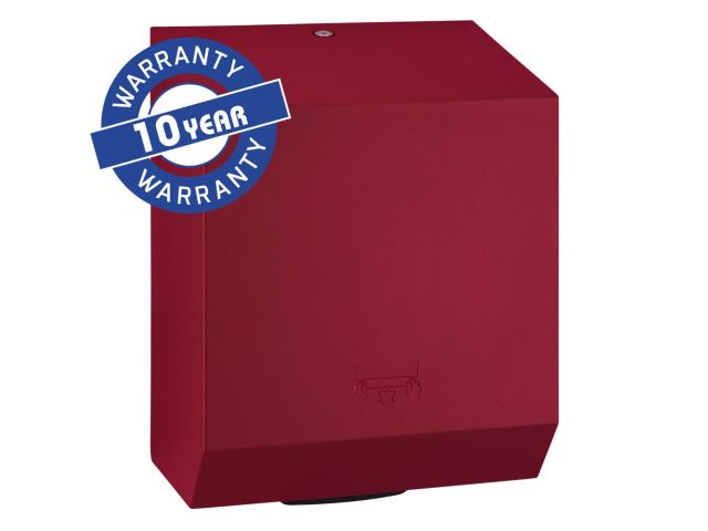 MERIDA STELLA RED LINE mechanical roll paper towel dispenser, red